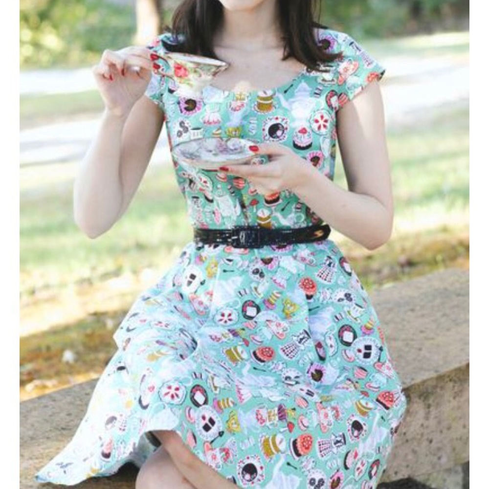 Retrolicious Mad Tea Party Dress